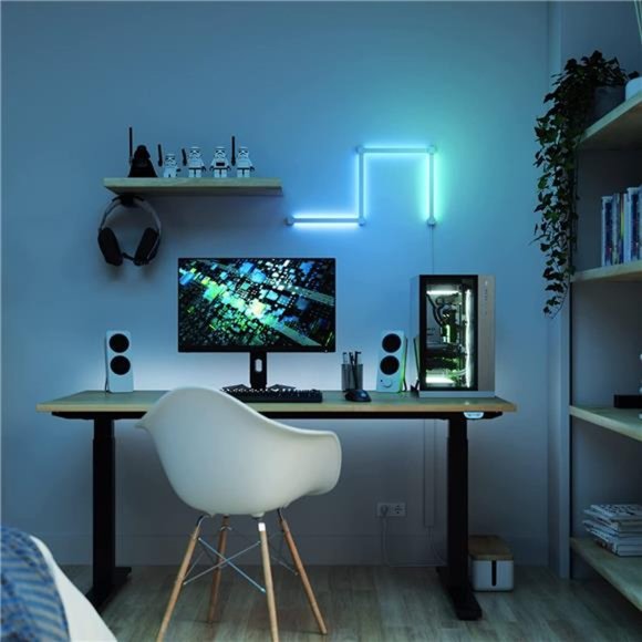 Lines Smart RGBW 16M+ Color LED Dimmable Gaming 90 Degree Smarter Kit (4 Lines) - Picture 5 of 7